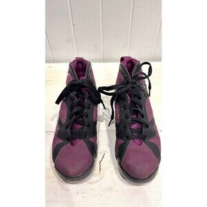 Air Jordan 7 Retro Mulberry 5Y GS 442960-009 Purple Black EUC
